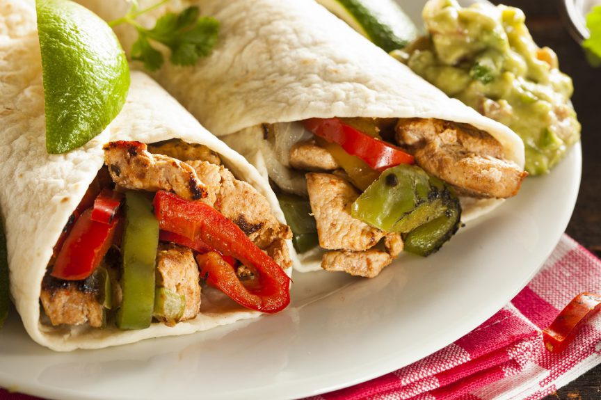 Volcancito Catering Poulet Fajitas